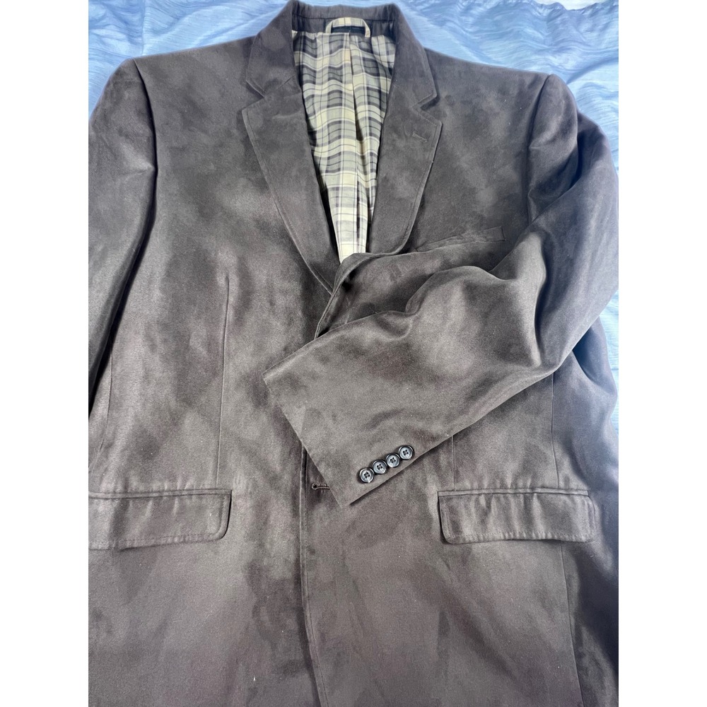 Lauren Ralph‎ Lauren Men's Brown Suede Blazer Jacket Size 46R
